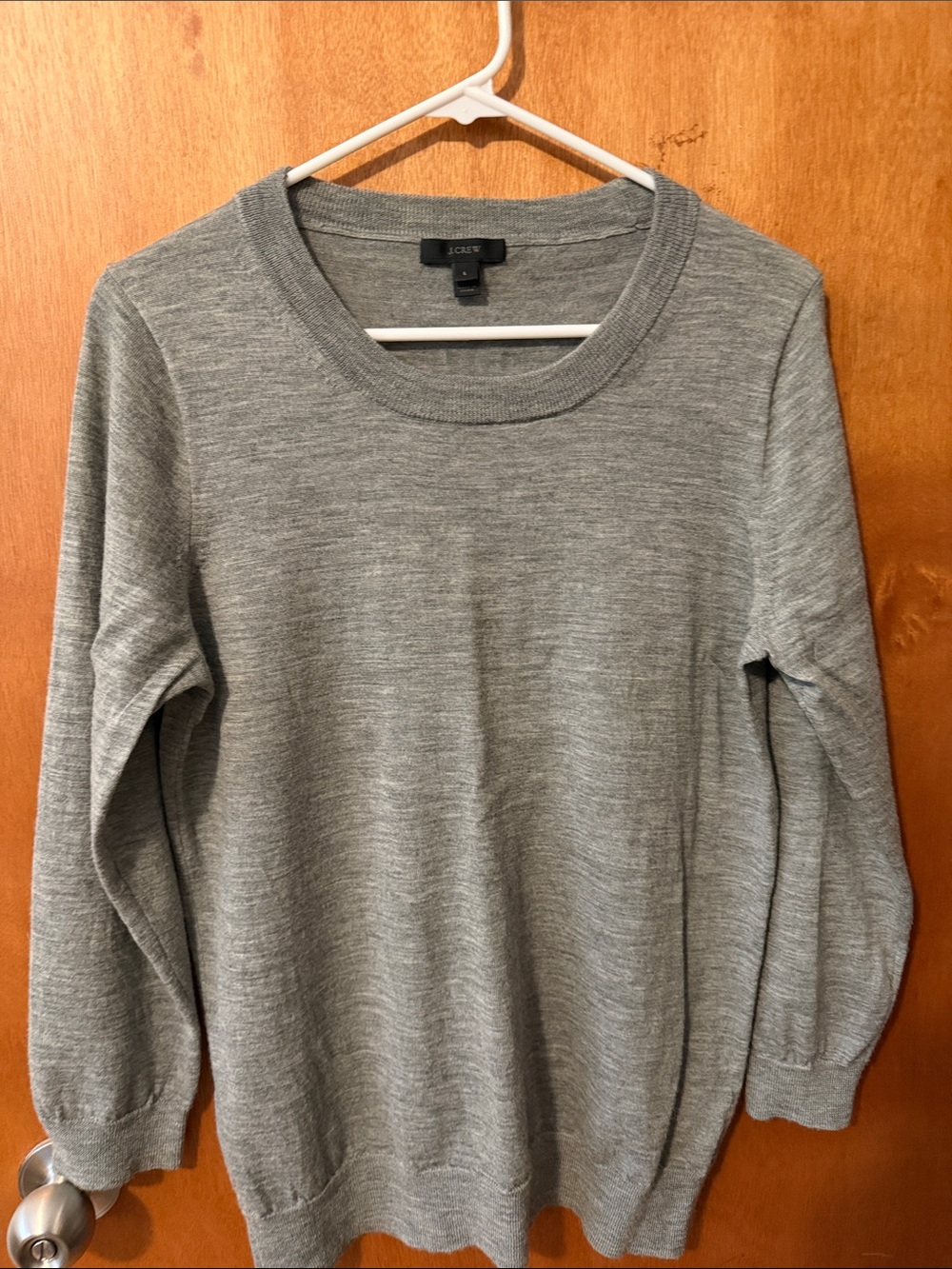 J. Crew Classic Crewneck Sweater - Gray